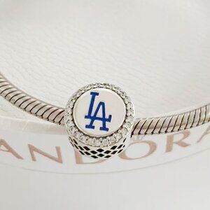 Pandora Los Angeles Dodgers Charm Color Ground Charm |